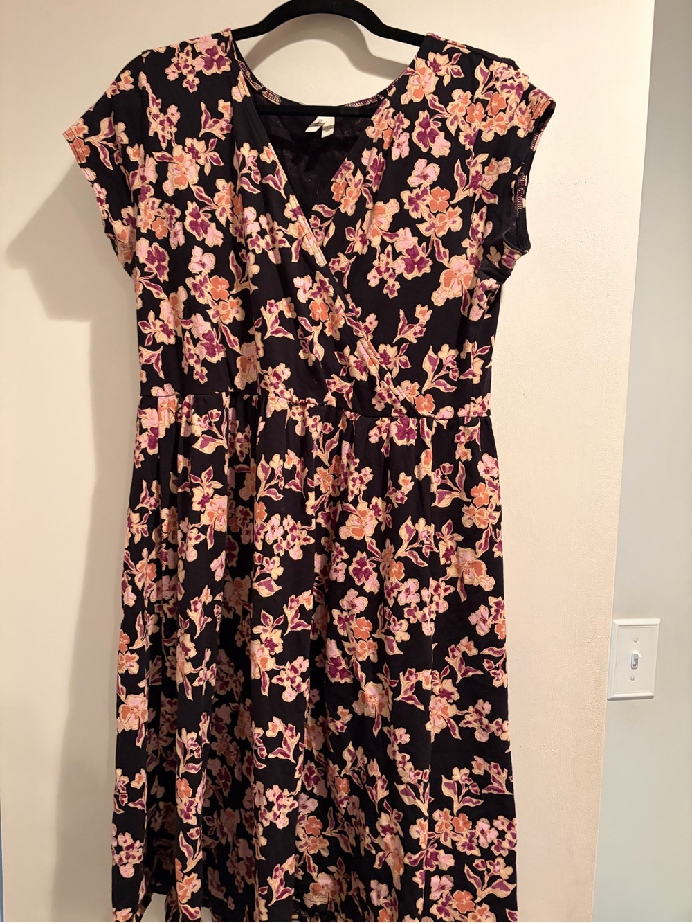 Women's Pact Organic Fit & Flare Crossover Dress